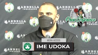 Ime Udoka Says Self-Inflicted Mistakes Cost Celtics | Celtics vs Hawks