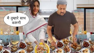 Salman Khan and katrina Kaif Enjoying Biggest Iftar Party in Ramadan 2022 at Tiger 3 Set