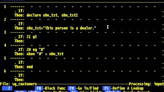 FilePro - Chapter 5 - Define Processing Variables and Literals