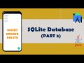 SQLite Database (insert - update - delete)  - Android Studio/JAVA (PART 2)