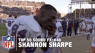 Top 50 Sound FX | #46: Shannon Sharpe Calls Mr. President | NFL