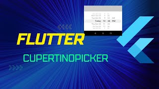 Flutter CupertinoPicker return Text from selected value | Learn how to add an iOS-styled picker