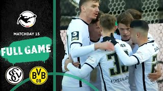 Elversberg vs. Borussia Dortmund II | Full Game | 3rd Division 2022/23 | Matchday 15