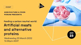 Artificial meats and alternative proteins
