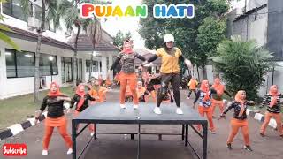 Pujaan hati remix || lagu viral tiktok ||  choreo coach tien || senam kreasi #senamtiktok #senam