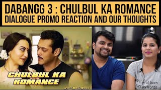 Chulbul Ka Romance | Reaction |  Salman Khan | Sonakshi Sinha | Dabangg 3 | Prabhu Deva | Look4Ashi