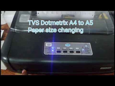 Tvs Dotmetrix setting Tvs Dotmetrix setting