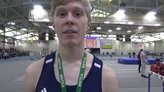 Mitchell Kisgen Xaverian 300m 36.11 Meet Record and Long Jump 20'4.75