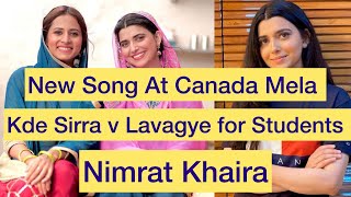 Latest Punjabi Song Nimrat Khaira students de lai Kde sirra v lavage aj shifta laune ha