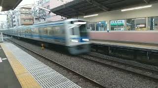 西武6000系急行本川越行き 武蔵関駅通過