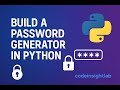 Build a Password Generator in Python 🐍🔐