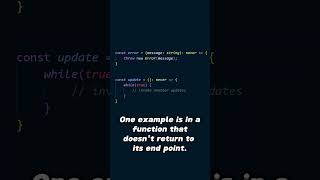 TypeScript never type #programming #engineering #javascript #tutorial #typescript