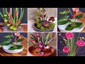 FLOWER ARRANGEMENT IDEAS  557.  Top 5 Most Beautiful Designs  in Lotus Flower Arrangement