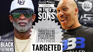 Coach Prime TARGETED By Media Like Lavar Ball Was For CONFIDENCE In They Sons “M