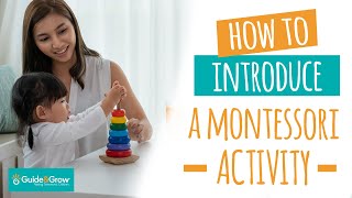 How to introduce a Montessori Activity | Guide & Grow TV