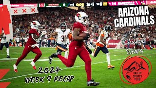 2024 Arizona Cardinals vs Chicago Bears Week 9 Recap