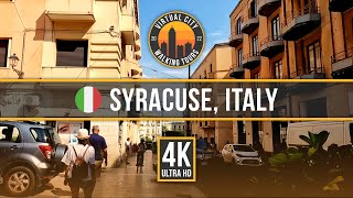 🇮🇹 SYRACUSE, ITALY (SICILY) – Ortigia Island \u0026 City Walking Tour 2022 [4K Walk]