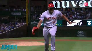 Schwarber Yells at Amir Garrett after striking out, a breakdown
