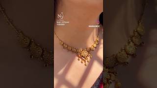 👌👆 wow just 8 grams gold nakash necklace design #necklace #viralvideo #short #jewellery