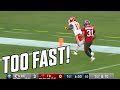 NFL "He's Too Fast" Moments!