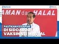 Presiden Jokowi Pastikan Kesiapan Kota Sidoarjo Gelar Vaksinasi Massal