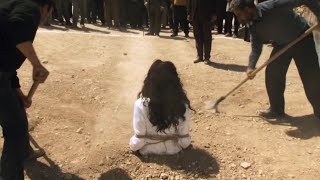 رجل  يتهم زوجته بالخيانة للزواج من فتاة أخرى  فرجمت حتى الموت(قصة حقيقية the stoning of  soraya 2008