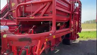 Обзор комбайнов Grimme DR100 на площадке