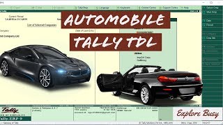 Fabulous Automobile TDL for Tally