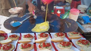 ১ লক্ষ টাকা মাসিক আয় বার্গার বিক্রি করে !! Egg burger sell in Small Boy