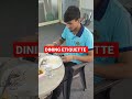 HOW TO EAT WITH FORK AND KNIFE | ETIQUETTE | NDA FOUNDATION COURSE AFTER 10TH IN DEHRADUN #shorts