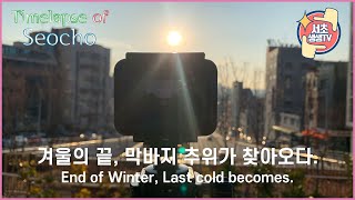 Timelapse of Seocho 2022 #2 - 겨울의 끝, 막바지 추위가 찾아오다.