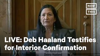 Interior Nominee Rep. Deb Haaland Testifies Before the Senate | LIVE