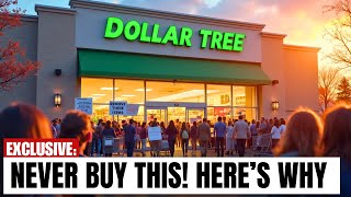 NEVER Buy These 12 Dollar Tree Items – Employees Say Why!