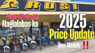 Maglalabas ka ba ng   RUSI Motorcycle 2025 Price Update Bibili ka ba? May mga Bago sila Models