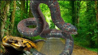World Top Anaconda Snake Angry Cobra king
