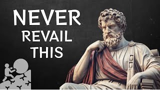 Never discuss these 10 subjects and adopt a stoic mindset (must watch) | Stoicism