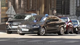 unmarked Czech governmental vehicle responding in Prague - 2 clips [CZ | 30.6.2020]