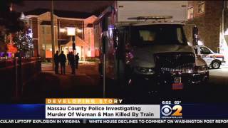 Police Probe Woman's Killing, Train Fatality On Long Island