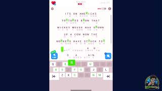 Cryptogram: Word Brain Puzzle Levels 293 - 297 Answers