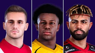 eFootball PES 2021 Season Update - All the faces of Data Pack 4.00 ~ DLC 4.0