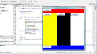 mutiple panels in Java using Netbeans 2
