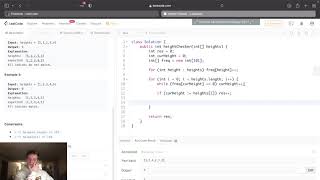 Leetcode Solution - 1051 Height Checker