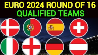 Daftar Negara Lolos 16 Besar Piala Eropa 2024 Euro 2024 Piala Eropa ...