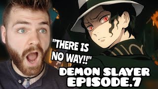 KING DEMON??!! | DEMON SLAYER - EPISODE 7 | New Anime Fan! | REACTION