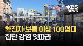 서울 신규 확진자 133명…강남구 콜센터서 직원 등 집단감염 / KBS 2021.01.24.