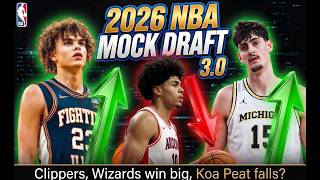ULTIMATE NBA MOCK DRAFT 3.0 | Post NBA Draft Lottery | Full First Round
