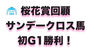 桜花賞回顧 サンデークロス馬のG1初勝利