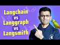 LangChain vs LangGraph vs LangSmith