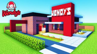 Minecraft Tutorial: How To Make A Wendys (Restaurant) "2022 City Tutorial"