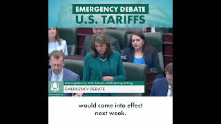 Emergency Debate: US Tariffs